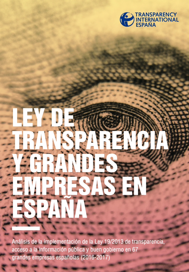 LEY DE TRANSPARENCIA Y GRANDES EMPRESAS EN ESPAÑA