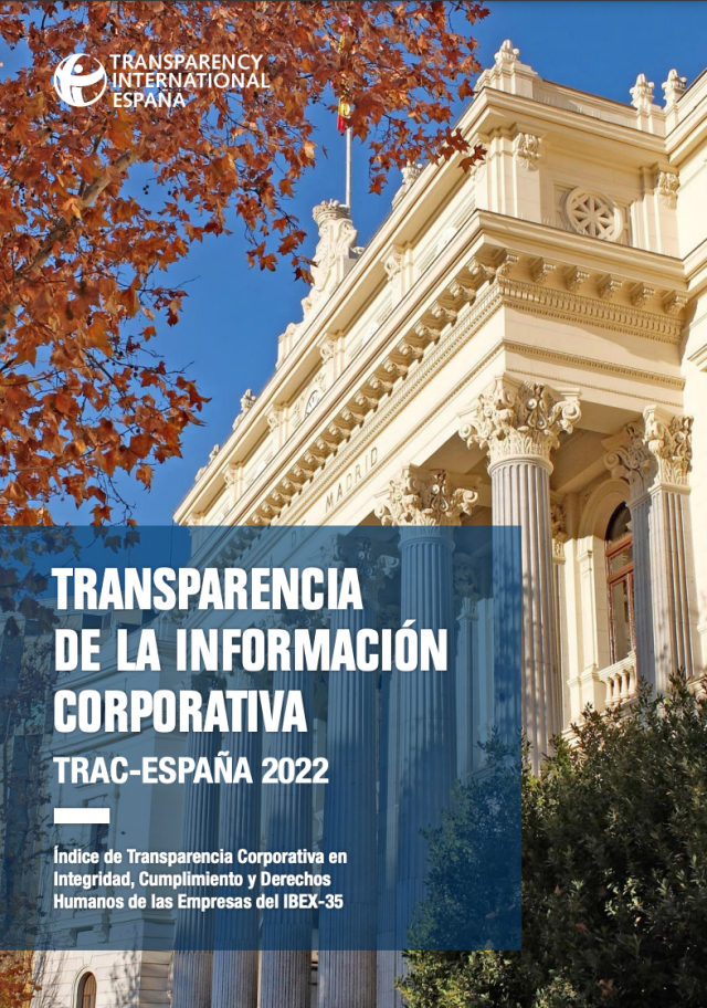 TRANSPARENCIA DE LA INFORMACIÓN CORPORATIVA 2022 (TRAC 2022)