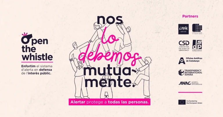 Lanzamiento de Open The Whistle- Fortaleciendo la Protección de Informantes en España